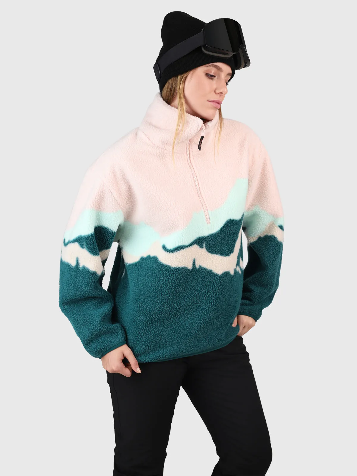 Chino-PP Women Fleece | Evergreen