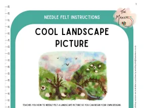 Cool Landscape Picture Instructions PDF