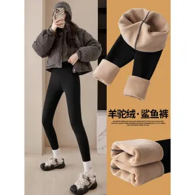 INSTOCK-Shark pants for women to wear as outerwear