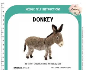 New Donkey Instructions PDF