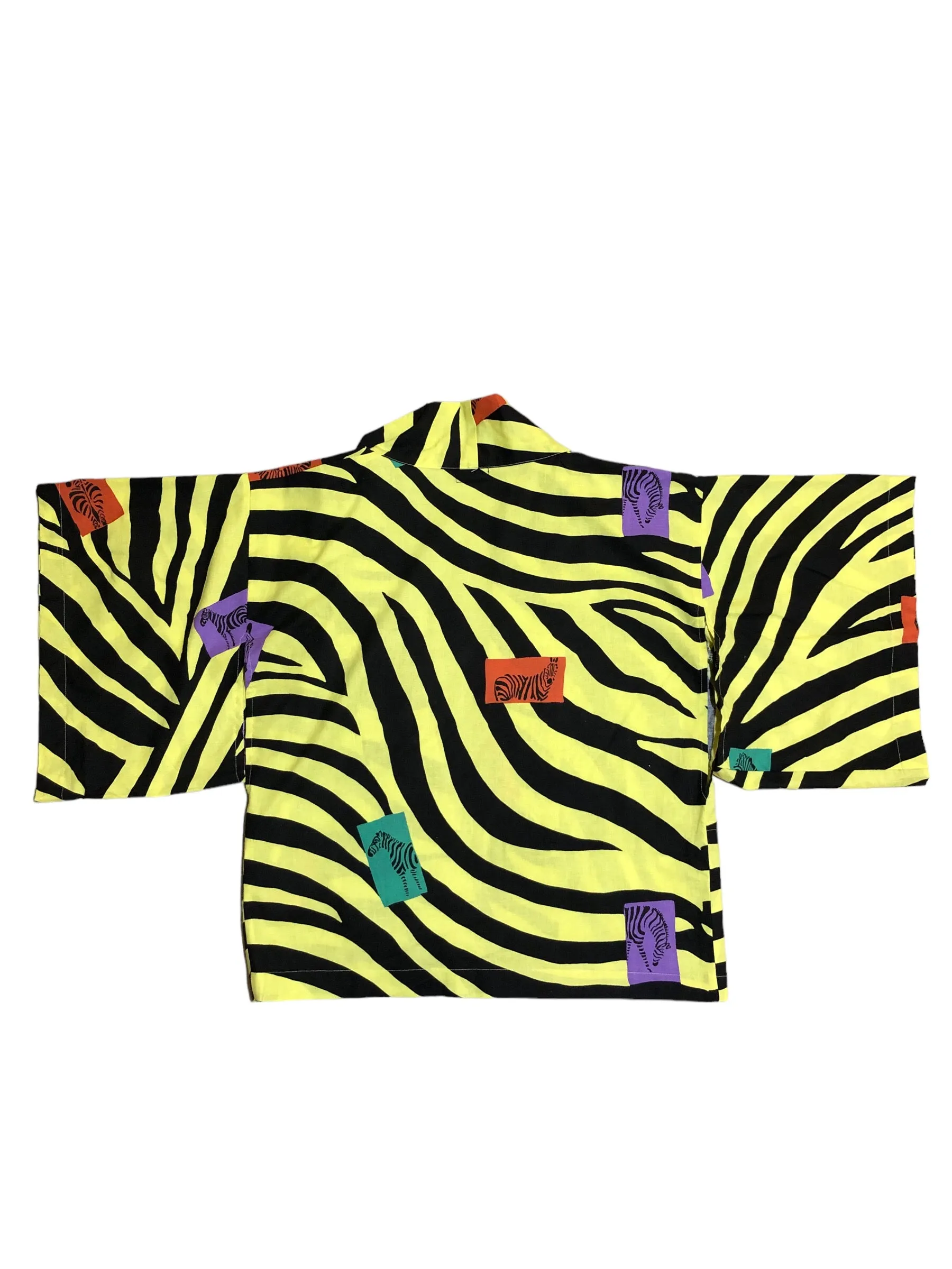 One of a Kind Handmade Zebra Haori by Blim