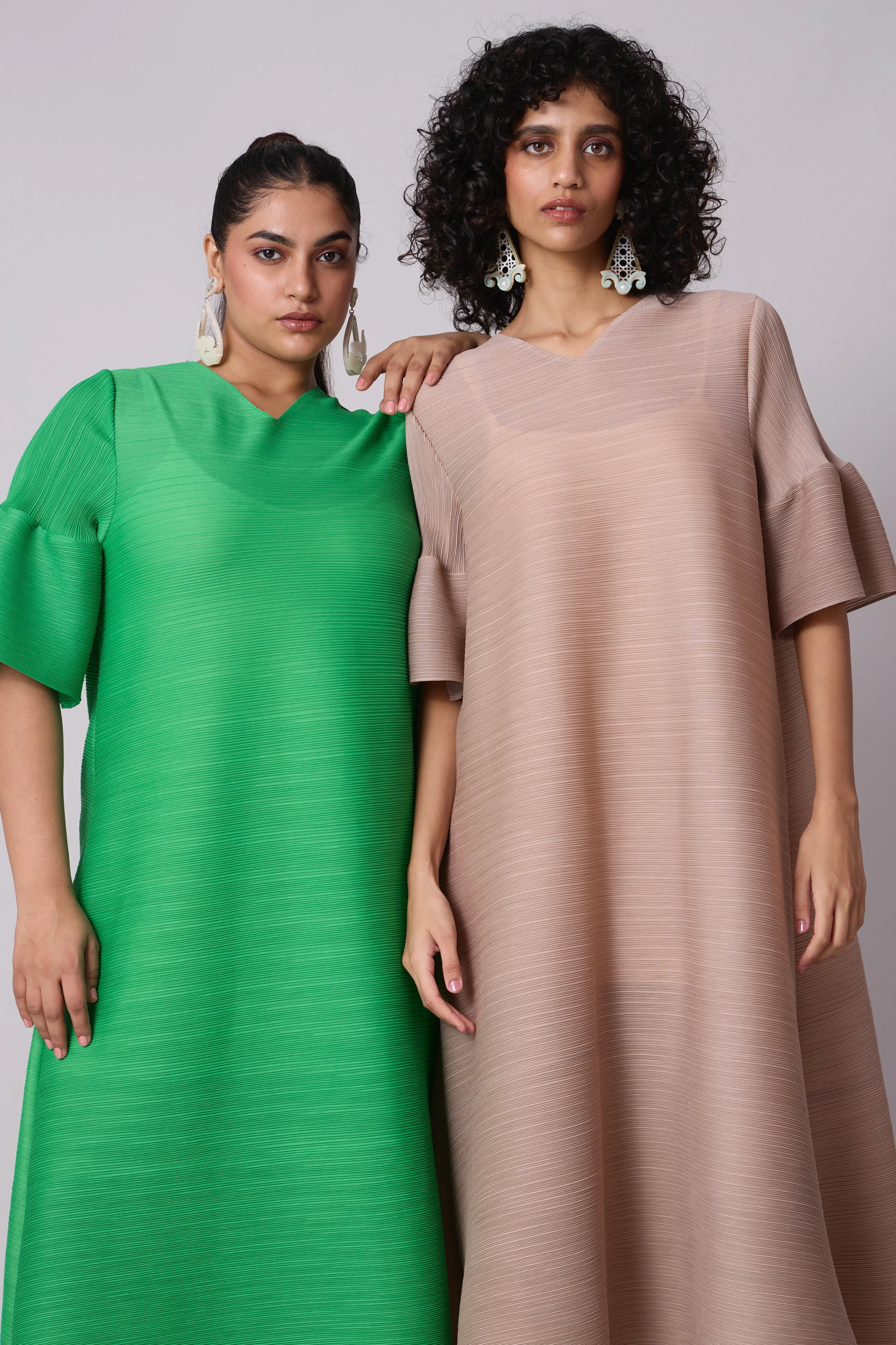 Paulina Midi Dress - Green